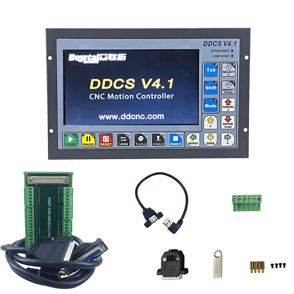 Ddcs V4.1 4 Axis Cnc Offline Controller - DDCS V4.1 Standalone Motion Controller Offline