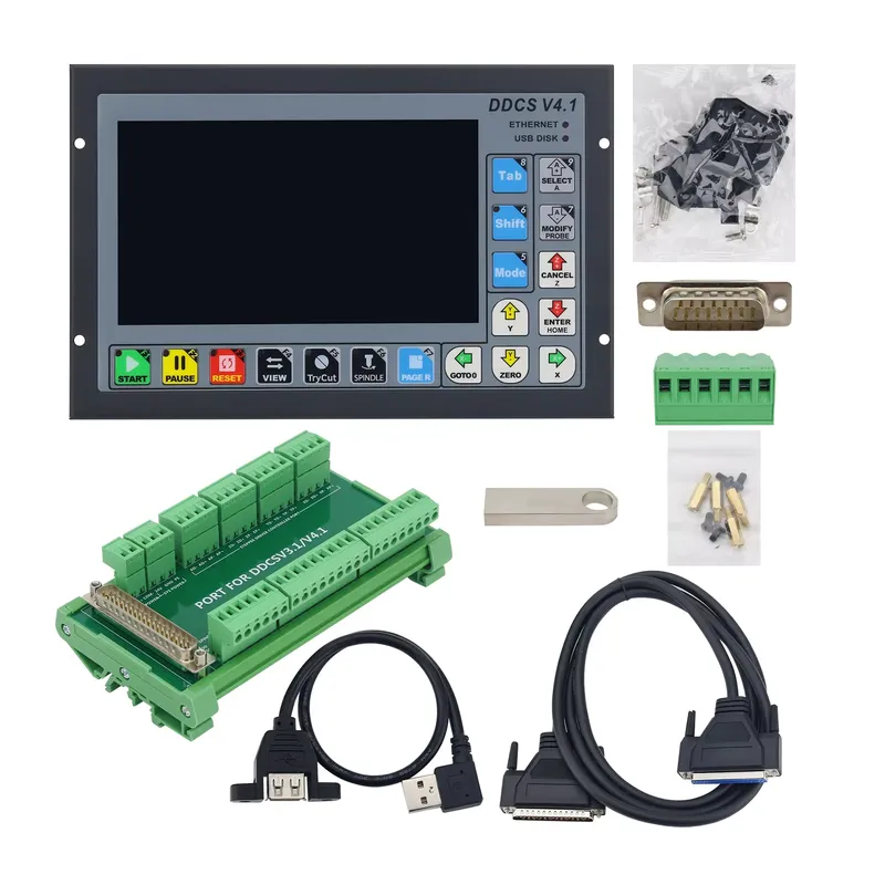 DDCS-V4.1 3-Axis/4-Axis Standa - Ddcs V4.1 4 Axis Cnc Offline Controller 评论和价格