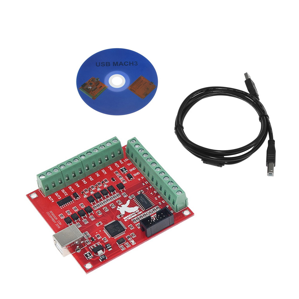 CNC USB Mach3 100Khz Breakout  - Mach3 Usb Cnc Controller 4 Axis 100Khz 评论和价格
