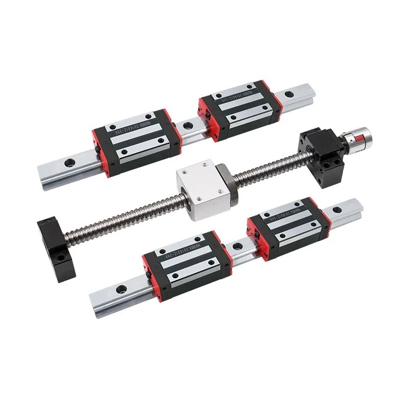 linear rails linear guides 2pc - Hgr20 Linear Guide Rail Ballscrew Set 评论和价格