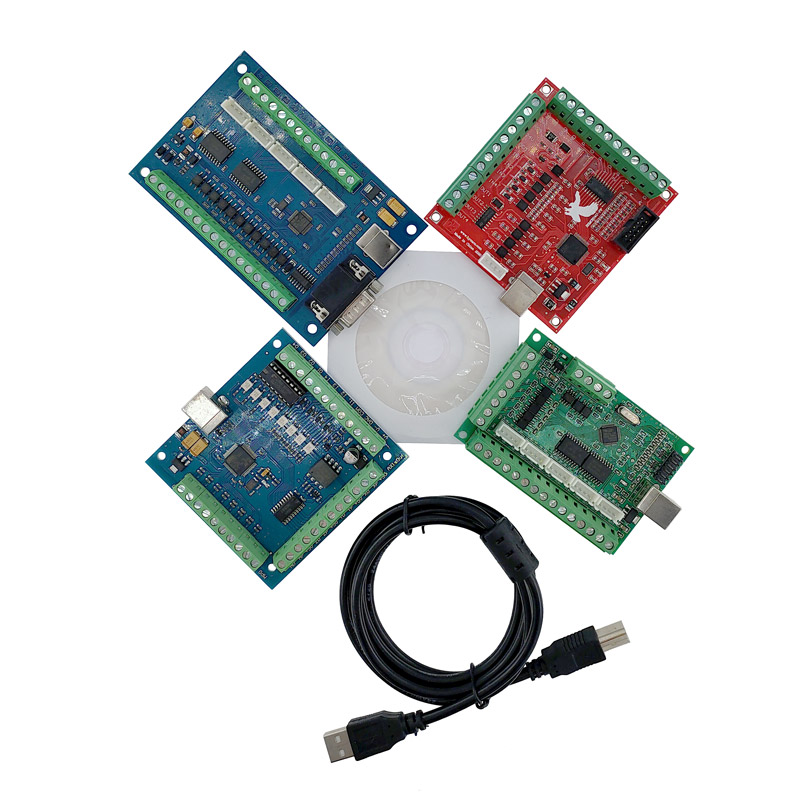 1pcs Breakout Board Interface  - Mach3 Usb Cnc Controller 4 Axis 100Khz 评论和价格