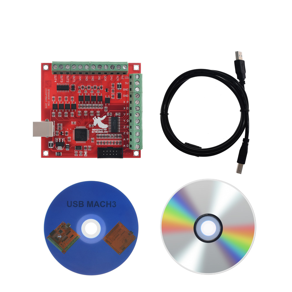MACH3 CNC USB 100Khz Breakout  - Mach3 Usb Cnc Controller 4 Axis 100Khz 评论和价格