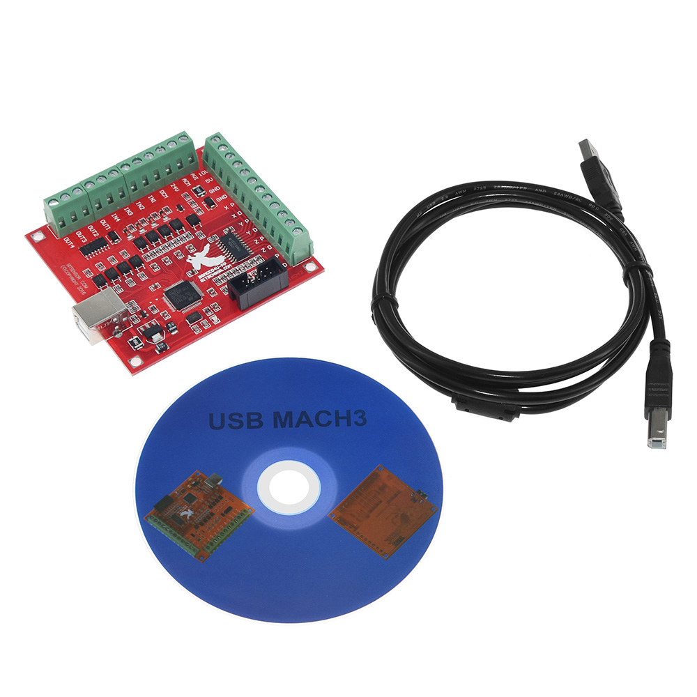 MACH3 CNC USB 100Khz Breakout  - Mach3 Usb Cnc Controller 4 Axis 100Khz 评论和价格