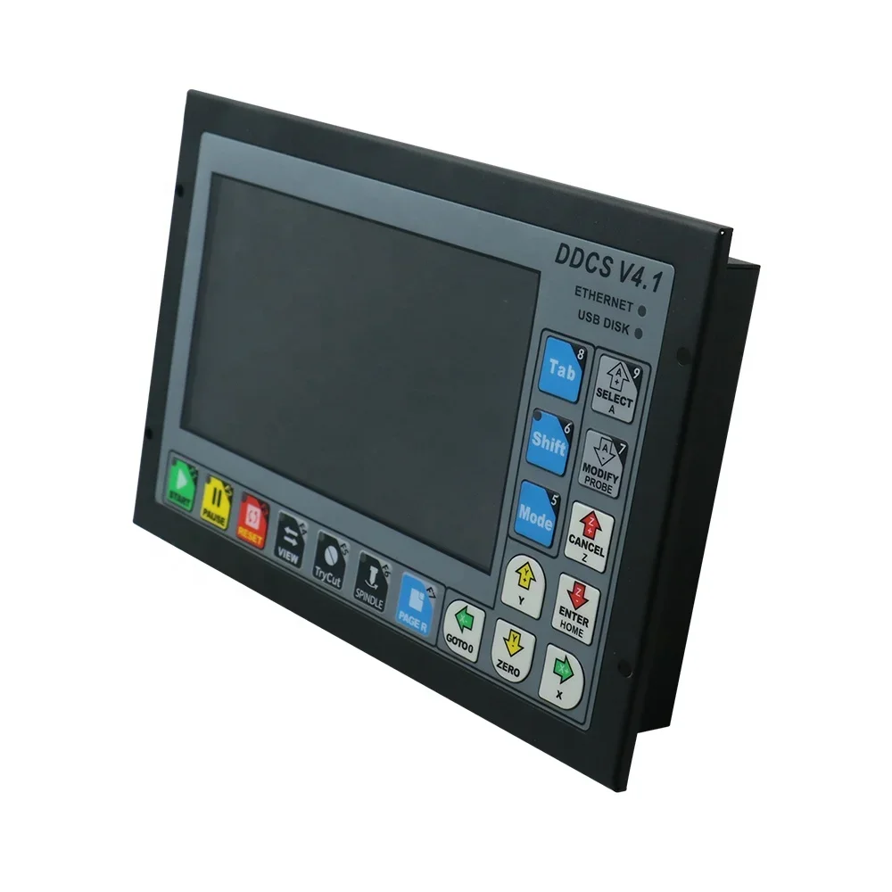2026 HLTNC Newest DDCS V4.1 CN - Ddcs V4.1 4 Axis Cnc Offline Controller 评论和价格