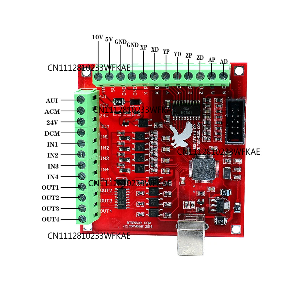 Breakout Board CNC USB MACH3 1 - Mach3 Usb Cnc Controller 4 Axis 100Khz 评论和价格