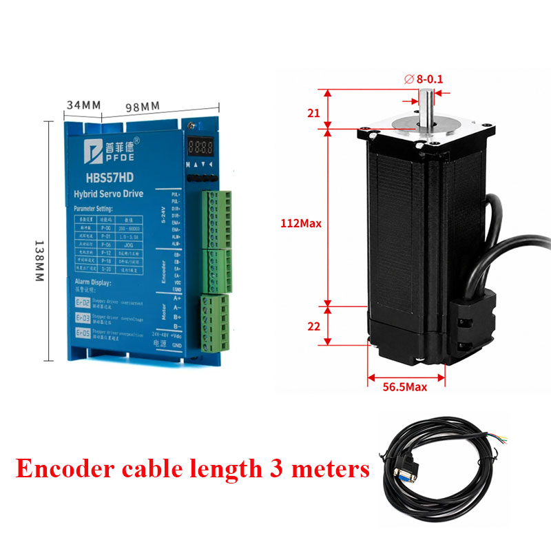 Nema23 Closed Loop Stepper Mot - Nema 23 Closed Loop Stepper Motor Driver Kit 评论和价格