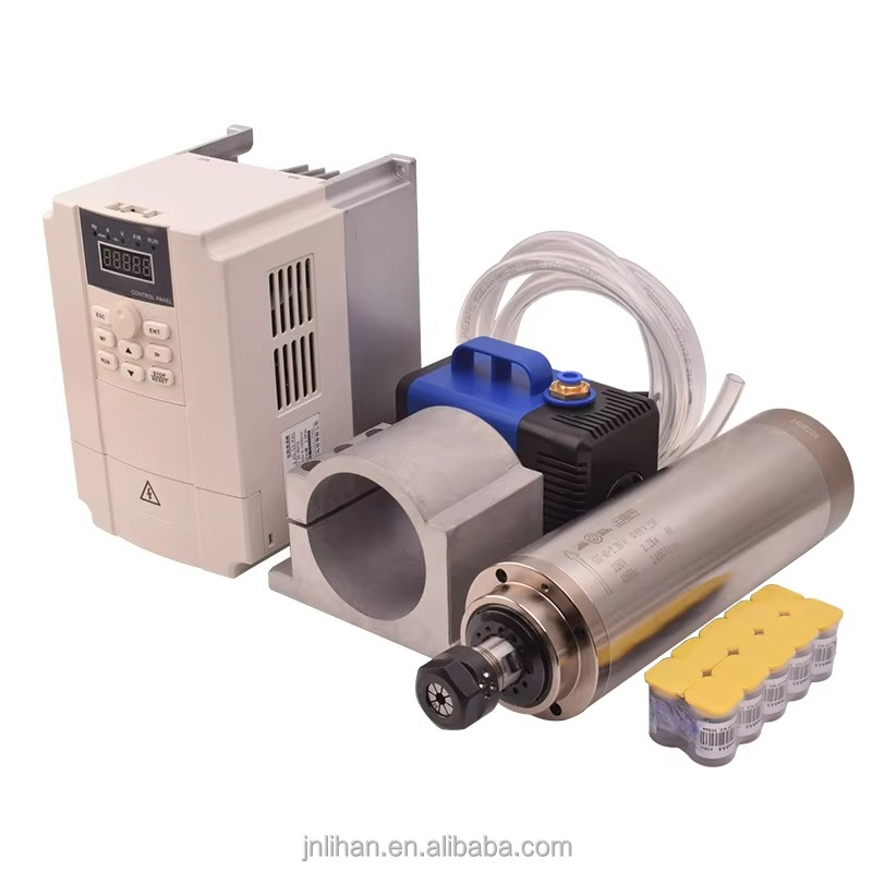 2.2KW 220V Water Cooled Machin - 2.2Kw Water Cooled Spindle Kit Vfd 评论和价格