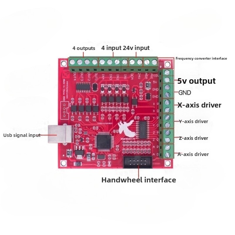 Breakout board CNC USB MACH3 1 - Mach3 Usb Cnc Controller 4 Axis 100Khz 评论和价格