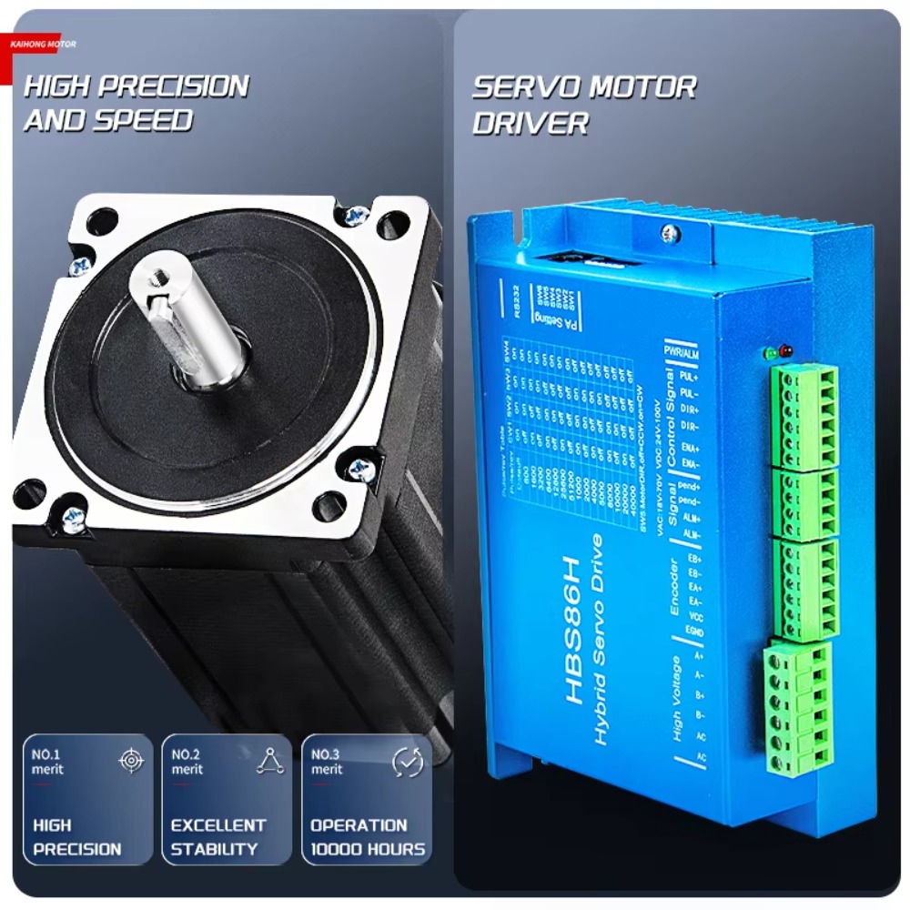 NEMA 34 Closed Loop Hybrid Ser - Hybrid Servo Driver Nema 34 8.5Nm 评论和价格